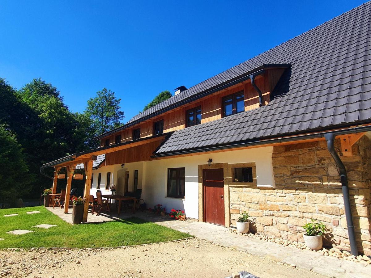 Chalupa Kamenny Vrch Adrspach Teplice nad Metují Buitenkant foto