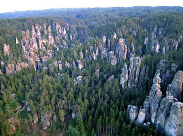 Chalupa Kamenny Vrch Adrspach Teplice nad Metují Buitenkant foto
